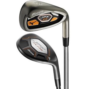 Mizuno Jpx-Ez/Fli-Hi Combo 4H, 5H, 6H, 7-Pw, Aw Iron Set Regular Orochi Mint image 1