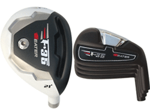 3-SW Heater F-35 Hybrid Iron Combo Set MENS STANDARD GRAPHITE SENIORS golf set image 1