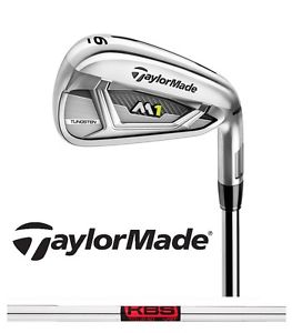 For Presale Taylormade Golf 2017 M1 Irons KBS Tour 90 Steel -1/2" Short 2* Flat image 1