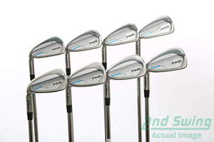 Ping 2015 i Iron Set 3-PW TT Dynamic Gold S300 Steel Stiff Left Hand Blue Dot 38 image 1