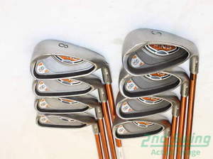 Ping G10 Iron Set 5-PW GW SW Graphite Regular Right White Dot 38.5 in image 1