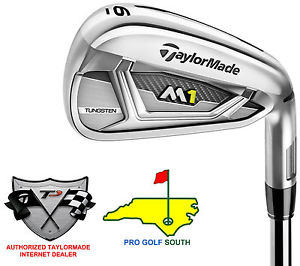 Taylormade Golf M1 5 Iron Set 7-PW AW True Temper XP 95 Regular Mens RH image 1