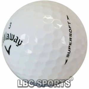 400 CALLAWAY SUPERSOFT BALLES DE GOLF AAAA AAA LAKEBALLS QUALITÉ DU TOURNOI image 1
