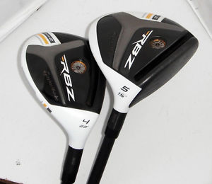 TaylorMade RBZ Stage 2 Combo / 4 Hybrid &amp; 5 Bois / Rocketfuel Graphite Standard image 1