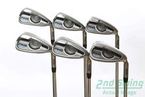 Ping 2016 G Iron Set 5-PW Steel Stiff Right Yellow Dot 38.5 in image 1