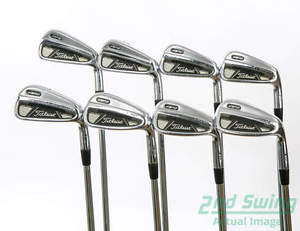 Titleist 710 AP2 Iron Set 3-PW Steel Stiff Right 38 in image 1