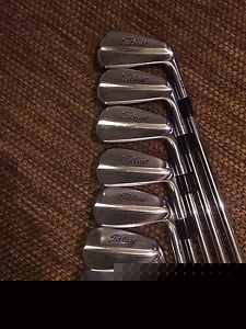 Titleist 714 MB 4-PW. Project X 6.5 Shafts. image 1