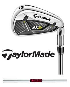 New Taylormade Golf Irons 2017 M2 Iron Set KBS Tour Steel Shaft 2* Upright image 1
