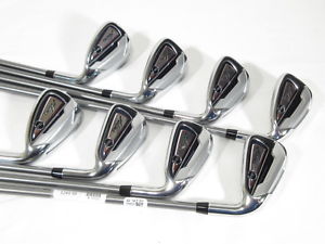 Nice! 2015 ADAMS IDEA BLUE IRONS (5-PW,AW,SW) w/ Aldila Graphite REGULAR image 1