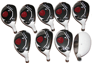 All 39" Taylor Fit Tour Model T11 3-Sw GRAPHITE REGULAR HYBRID GOLF CLUB SET image 1
