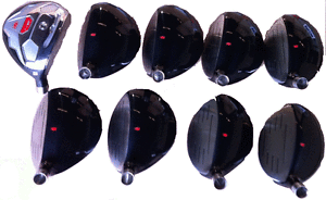 NEW TAYLOR FIT 3-SW HEATER BMT2 FULL GRAPHITE WOMENS STANDARD HYBRID SET image 1