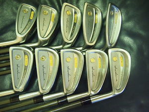 Honma Mens LB708 New H&F golf iron 18K gold 4stars Feather Weight Excellent ! image 1