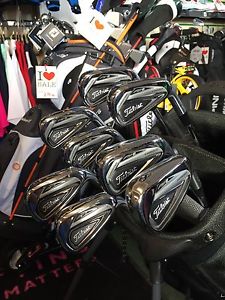 TITLEIST 716 AP2 IRONS 3-PW XP90 STIFF FLEX SHAFTS LONGER.TRADE IN AVAILABLE image 1