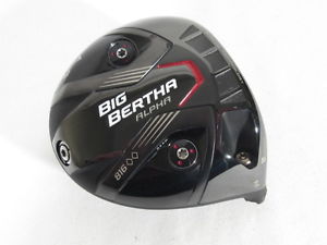 CALLAWAY BIG BERTHA ALPHA 816 Double Black Diamond 9* DRIVER -Head Only- image 1