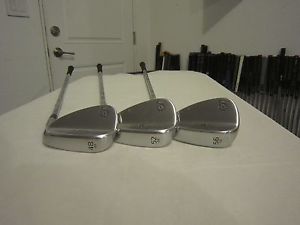 Titleist Vokey SM5 Tour Satin Chrome Wedge Set SM-5 - 48* - 52* - 56* - Steel image 1