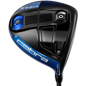 Cobra Golf Clubs King F6 Blue Adjustable* Driver Stiff Very Good image 1