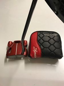 TAYLORMADE ITSY BITSY SPIDER LIMITED JASON DAY RED PUTTER, BARELY USED image 1