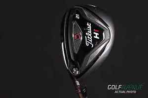 Titleist 816H1 3 Hybrid 21° Stiff Left-Handed Graphite Golf Club #2863 image 1