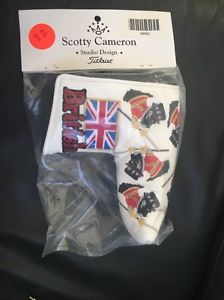 Scotty Cameron 2012 British Sir Scottie Dog Putter Cover New In Package image 1