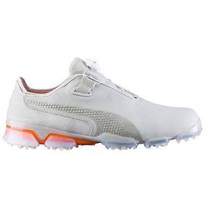 PUMA MEN'S Tt Ignite Premium Disc GRAY VIOLET-VIBRANT ORANGE 11.5 image 1