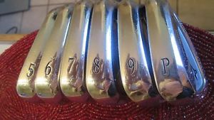 Mizuno MP 59 irons C Taper shafts image 1