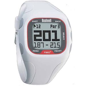 New* 2013 Bushnell Neo Plus Golf GPS Watch -  White image 1