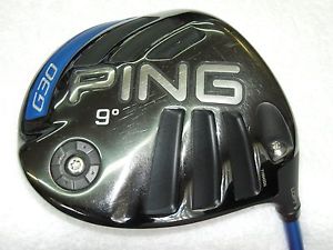 Ping G30 9* Driver w/TFC-419 Stiff Shaft ~Headcover &amp; Tool ~GOOD CONDITION! image 1