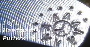You Design Prototype Handmade Milled Putter Custom Blade Welded Hand Stamped image 1