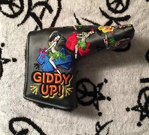 Scotty Cameron Custom Shop Limited Giddy Up Blade Headcover Putter Cover IN HAND image 1