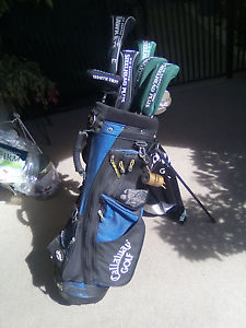Callaway Gems StealHead Club Set Driver Woods Irons Putter Bag w/self stand ++ image 1