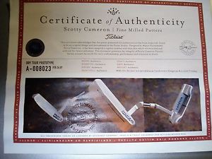 SCOTTY CAMERON 009 TOUR PROTOTYPE PUTTER CIRCLE T WITH ALLIGATOR GRIP (USED) image 1