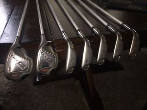 Wilson Staff D100 Iron Set--7 Thru GW With 4 And 6 Hybrid Regular image 1