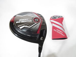 Mint! Callaway 2015 Great Big Bertha 9* Driver Stiff Flex w/ Headcover image 1
