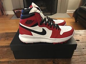 Nike Air Jordan 1 Golf Shoes Size 13 Black/Red "Chicago" image 1
