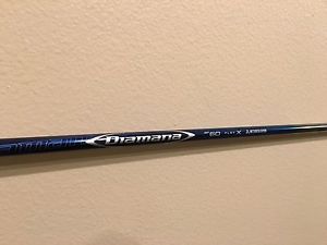 Tour Issue Mitsubishi Diamana 60x BF Blueboard Taylormade M1 M2 SLDR!!! image 1