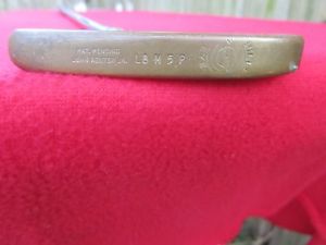 VINTAGE JOHN REUTER JR. GARAGE PUTTER EXCELLANT CONDITION FOR AGE image 1