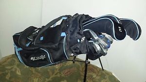 Cougar Power Cat  Speed Slot 5-PW + 3 woods + Driver+ Putter + Bag Extra NICE image 1