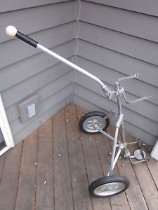 NADCO Deluxe 500 Aluminum Golf Pull Cart / Caddy VINTAGE image 1
