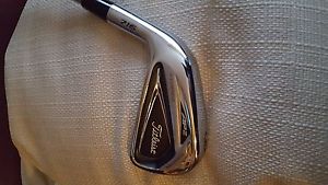 Mens Left hand Titleist 716 irons 4-pw stiff image 1