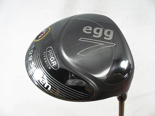 Used[A] Golf PRGR egg seven Egg 7 driver Original carbon Stiff 1W Men W4V image 1