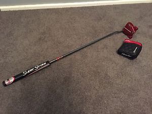 TAYLORMADE SPIDER LIMITED EDITION JASON DAY RED PUTTER image 1