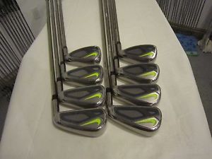 Nike Vapor Fly Iron Set - 4-PW, AW- UST Mamiya Recoil 460 Regular Graphite - NEW image 1