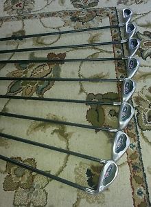 Callaway Big Bertha 2004 Iron FULL Set 3-PW 3- 10 graphite RCH REGULAR RH RIGHT image 1
