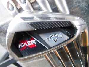 Callaway RAZR X 5-P Iron Set NS-PRO 850GS steel shafts Stiff Flex image 1