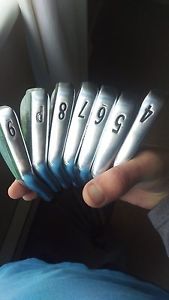 Titleist MB Forged 714 Irons 4-PW on True Temper Dynamic Gold S300 Shafts image 1