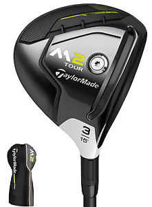 Taylormade CUSTOM 2017 M2 TOUR 3 HL Fairway Wood 16.5 Kiyoshi Black 65 Stiff MRH image 1