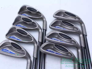 Ping G2 HL Iron Set 3-PW Graphite Stiff Right Green Dot 38.5 in image 1