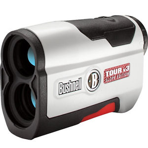 New Bushnell Tour V3 Slope JOLT Technology Laser RangeFinder - Black/White image 1