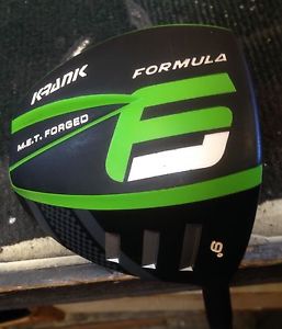 Krank Formula 6 Driver, right hand  9* loft, X flex shaft  plays  at  45.75 image 1