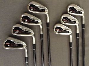 Srixon Z-355 4-PW Iron Set Miyazaki 72g Regular flex Graphite Irons RH image 1